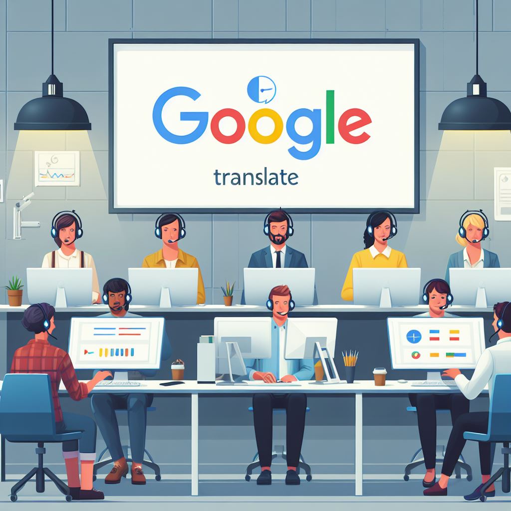 Google Translate - a free service that allows translation of text, language, images, web pages, and videos among over 100 languages