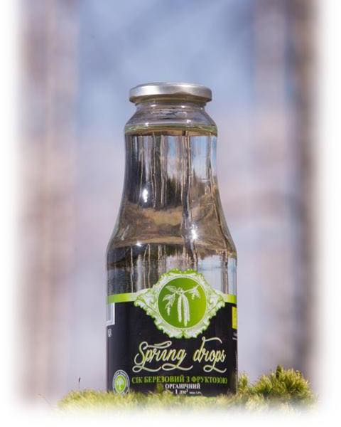 The Spring Drops birch sap is distinguished by the fact that it is made exclusively from company’s own raw materials collected in the forests of Bukovyna, located in the Carpathian region of Ukraine.