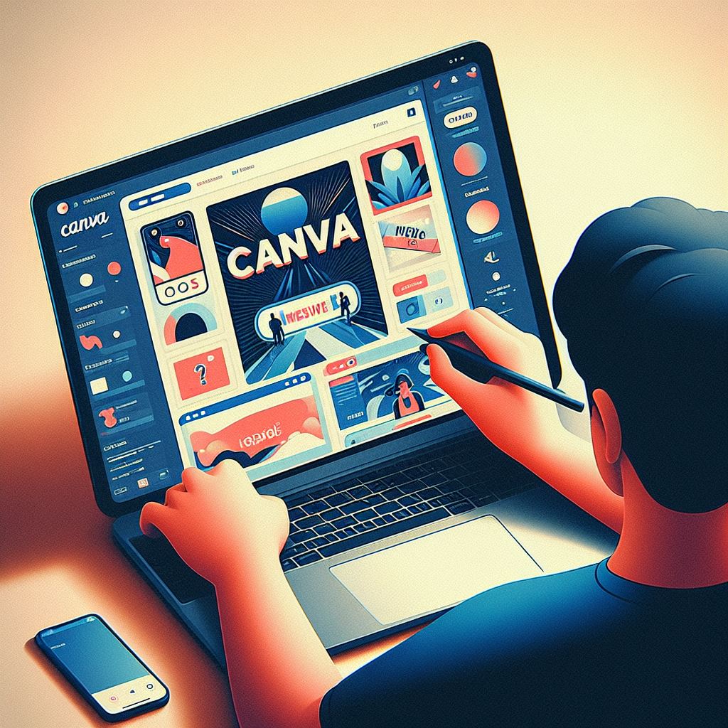Canva - an online platform that enables creating various designs such as logos, posters, presentations, business cards, infographics, videos, animations, and much more.